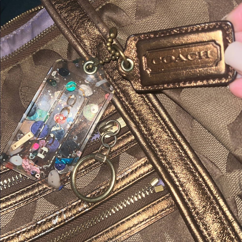 Brown Coach Poppy purse - Picture 8 of 9